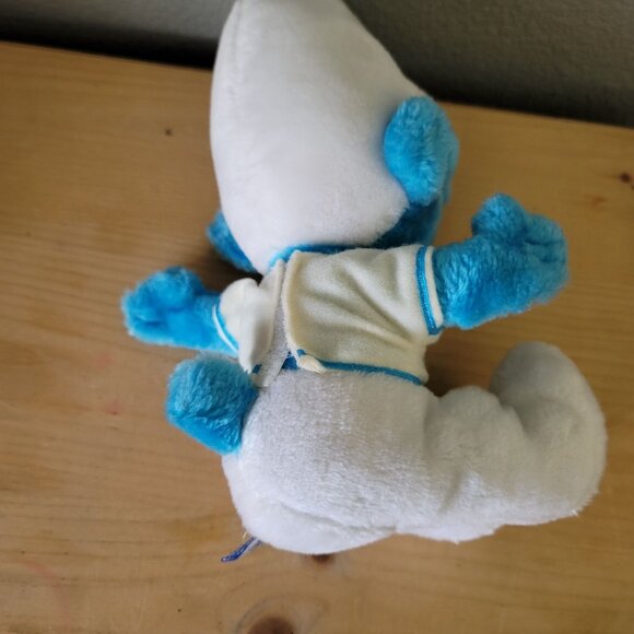 Vintage 1982 I Smurf You Plush Doll By Wallace Berrie & Co. - Picture 4 of 8
